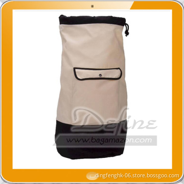 Canvas Duffle Laundry Bag Laundry Bag with Pocket with High Quality